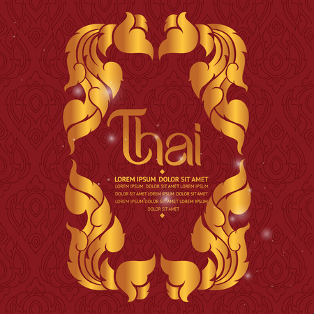 Thai Art vectorのイラスト素材