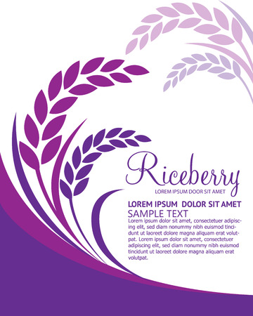 Rice berry Vectorのイラスト素材