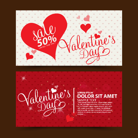 Valentine's day saleのイラスト素材