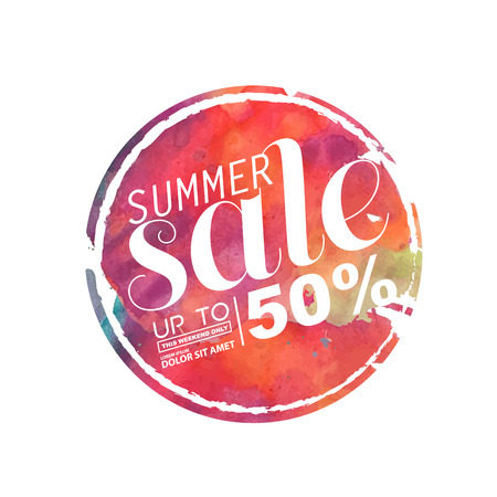 summer saleのイラスト素材