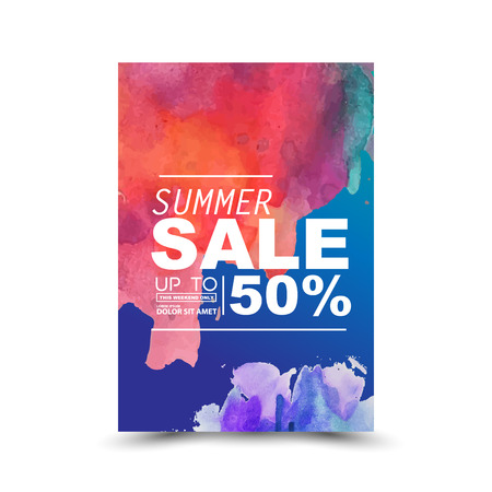 summer saleのイラスト素材