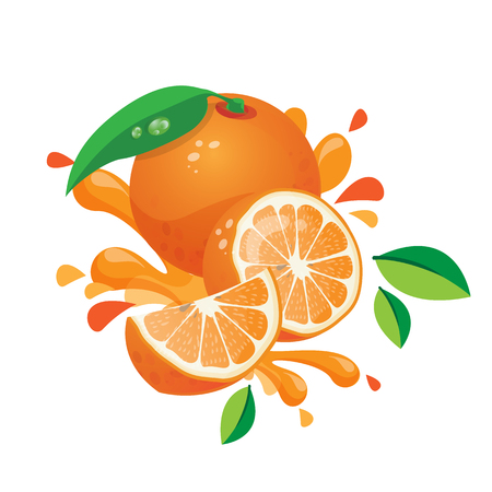 orangeのイラスト素材