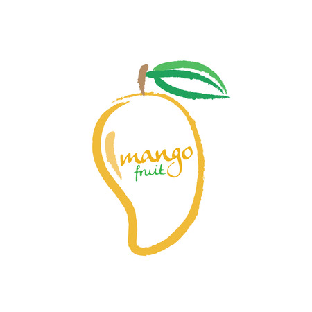 mango fruitのイラスト素材