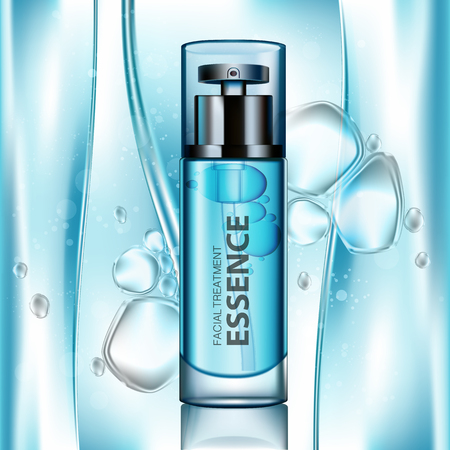 Facial Treatment Essence Skin Care Cosmetic.のイラスト素材