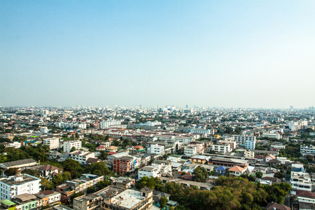 cityscape of bangkokの写真素材