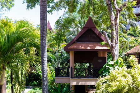 Hua Hin, Thailand â July 04, 2021: Anantara Hua Hin Resort Landscape View from Hua Hin in Thailand, Asiaのeditorial素材