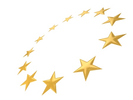 twelve golden stars 