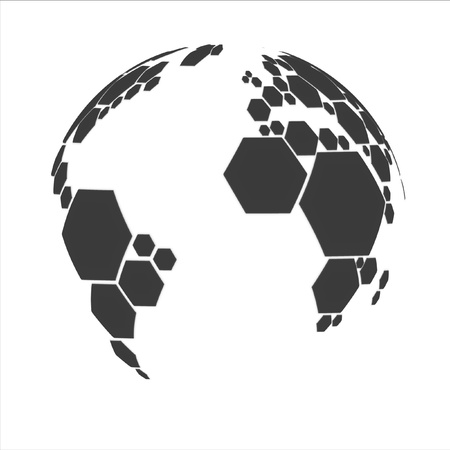 planet football の写真素材