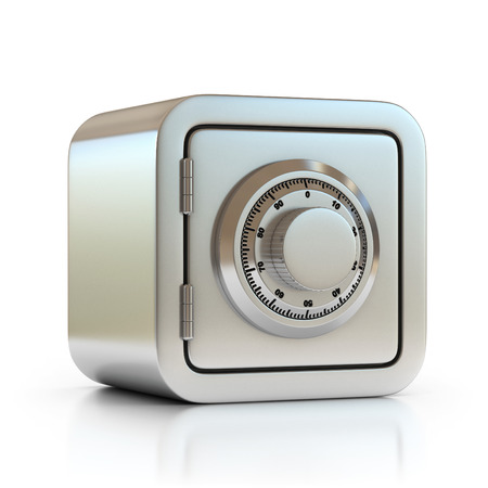 safe 3d iconの写真素材