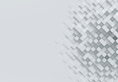 cubical abstract background 3d rendering