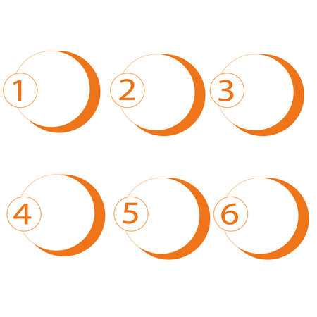 Concept of colorful banners for different business design.のイラスト素材