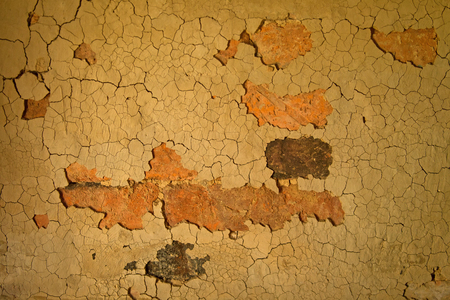 texture of old wall with cracks, backgroundの写真素材