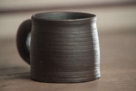 Traditional handcrafted mug - perfect for tea, coffee or beerの写真素材