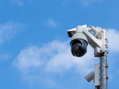 To ensure the security of the territory, a high-quality swiveling CCTV camera with night vision is...