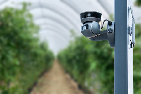 Robotic and CCTV Camera on Smart Green House