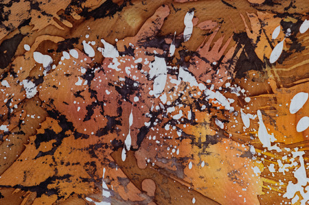 Abstraction, fragment, hot batik, background texture, handmade on silk, abstract surrealism artの写真素材