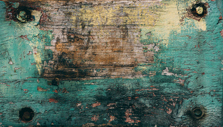 Old door with different paint, use as natural backgroundの写真素材