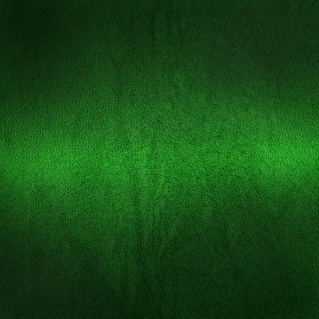 Abstract green leather background with shadowsの写真素材