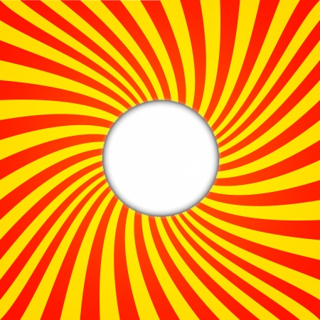 Abstract background with rays and circle in centreの写真素材