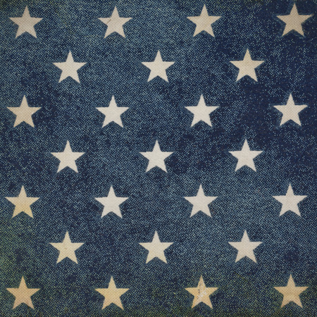 Vintage blue background with starsの写真素材