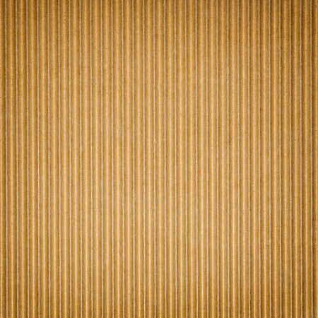 Brown corrugated cardboard textureの写真素材