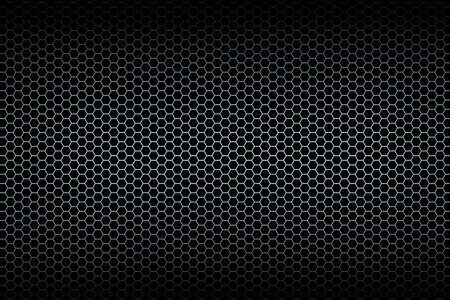 Black honeycomb background. Illistration.の写真素材