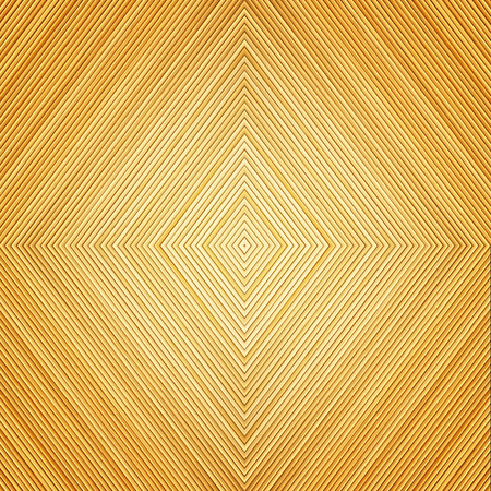 Beige striped background made of bamboo mat in the shape of a diamond with vignetteの写真素材