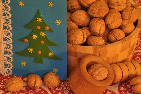 Christmas decorations. Christmas. Christmas Eve.Christmas greeting card.の写真素材