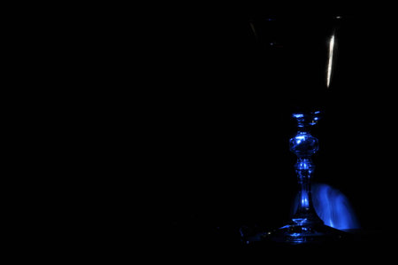 Champagne on New Year's Eve. Firework flares. New Year's greetings. Happiness and fun.の写真素材