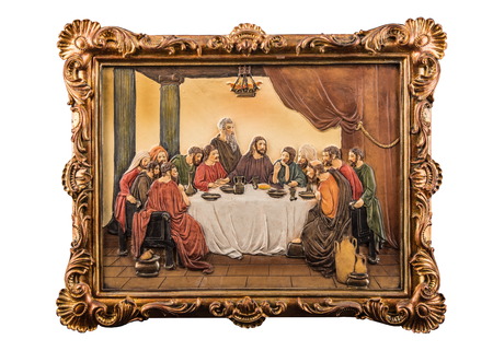 color picture of the Last Supperの写真素材