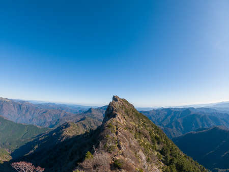 Mt. Ishizuchi (Tengudake) Ehime Prefectureの写真素材