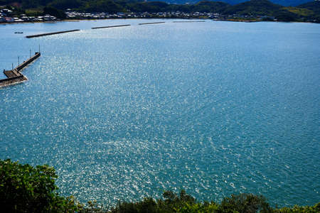 Sparkling Seto Inland Seaの写真素材