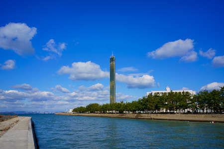 Gold Tower (Utazu Town, Kagawa Prefecture)のeditorial素材