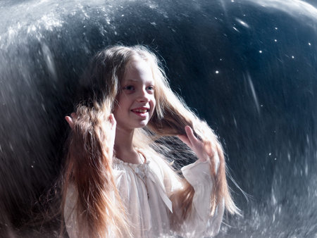 The concept of special children with unusual abilitiesの写真素材