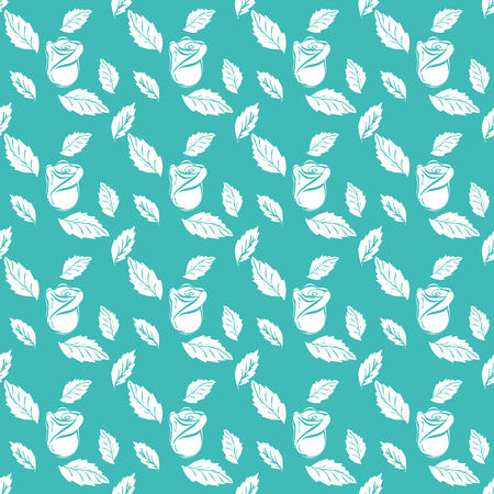 Seamless pattern vintage rose. natural background. Floral patternのイラスト素材