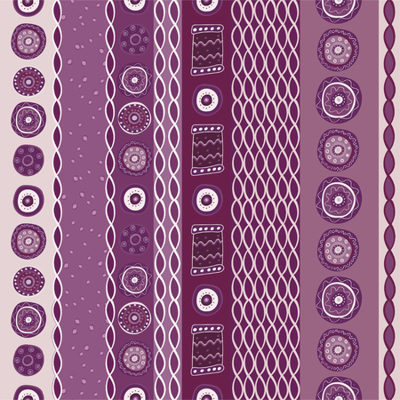 Bright Colorful seamless shapes pattern.のイラスト素材