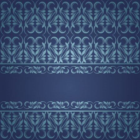 invitation card with frame on seamlessのイラスト素材