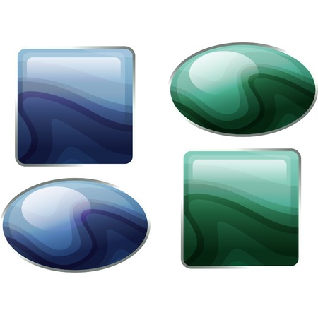 Semiprecious stones.のイラスト素材