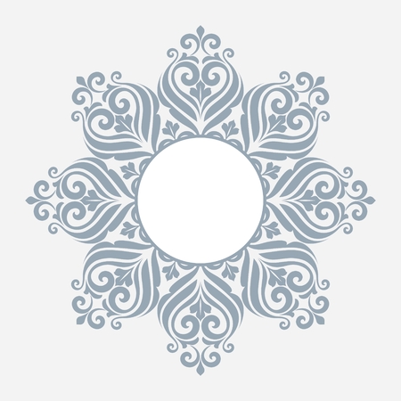 Floral greeting card.のイラスト素材