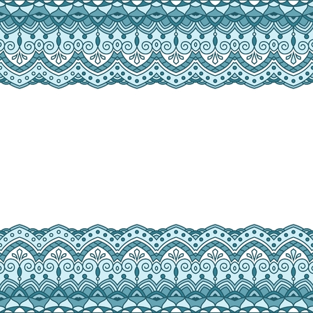 Floral oriental pattern.  This is file of EPS10 format.のイラスト素材