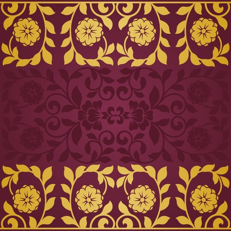 Vintage greeting card. This is file of EPS10 format.のイラスト素材