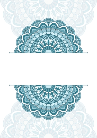 Floral oriental pattern. のイラスト素材