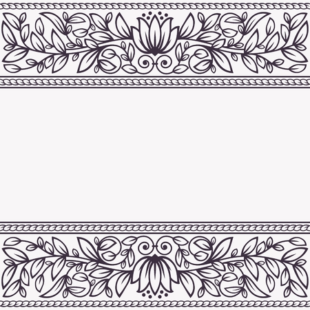 Vintage greeting card. This is file of EPS10 format.のイラスト素材