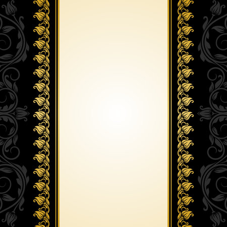 Vintage greeting card. This is file of EPS10 format.のイラスト素材