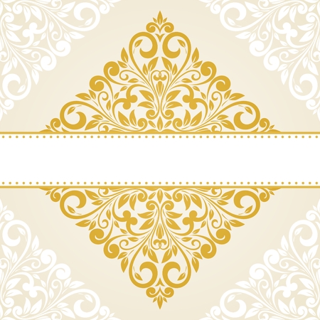 Vintage greeting cardのイラスト素材