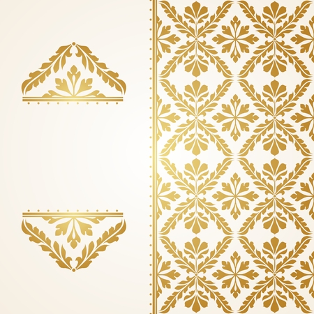 Floral Indian pattern. This is file of EPS10 format.のイラスト素材