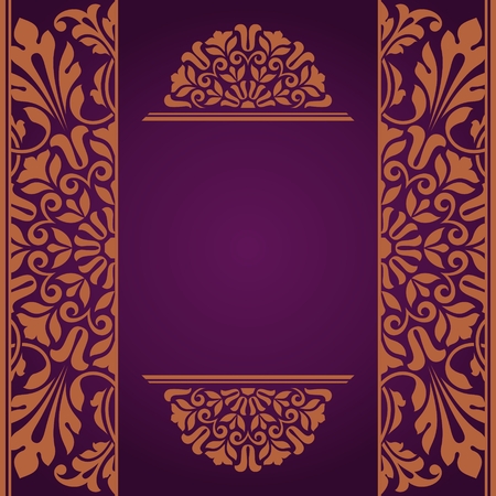 Floral Indian pattern. This is file of EPS10 format.のイラスト素材