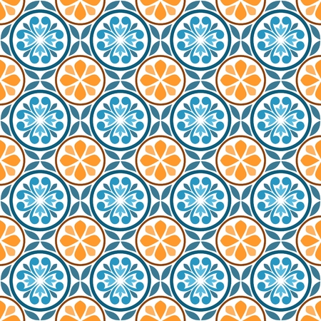 Seamless oriental pattern. This is file of EPS10 format.のイラスト素材
