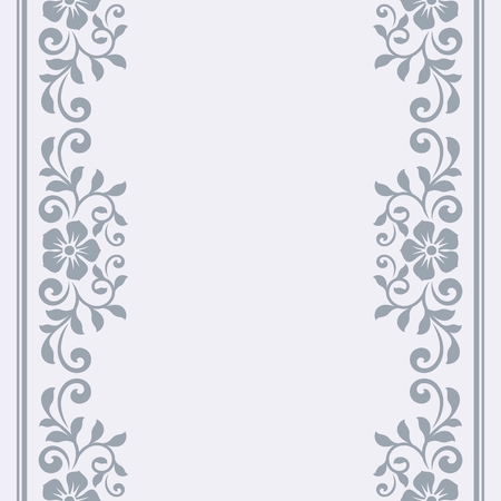 Vintage greeting card with place for text.のイラスト素材