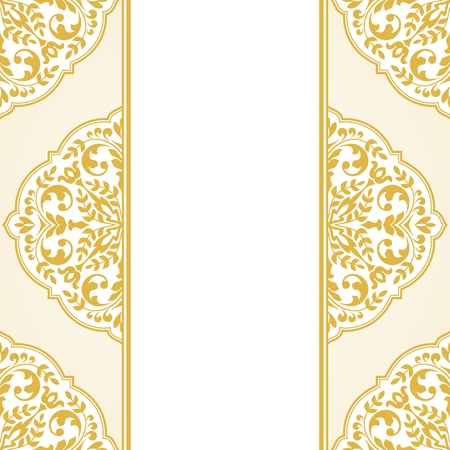 Vintage greeting card. This is file of EPS10 format.のイラスト素材